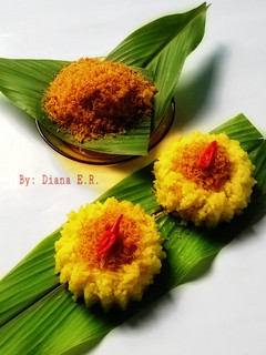 Foto resep Nasi Kuning Serundeng (lebih cepat dgn magigcom)
