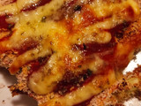 Coliflor Apanada o pizza de coliflor