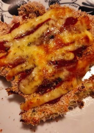 Una foto de Coliflor Apanada o pizza de coliflor