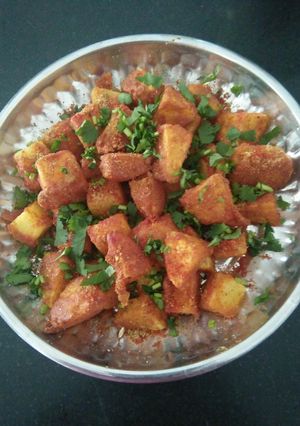 ક્રિસ્પી પોટેટો રેસીપી મુખ્ય ફોટો