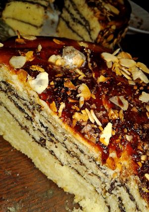 صورة لوصفة كيكة عيد ميلادي 🎂 من ايدين اختي ❤
