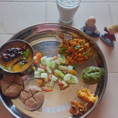Jain Daal baati A picture of Jain Daal baati.