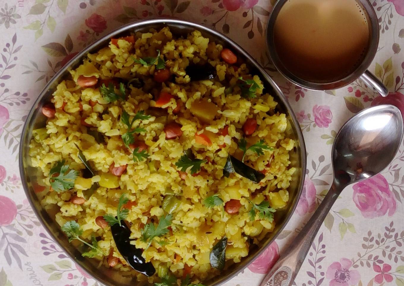 Vegetable Poha