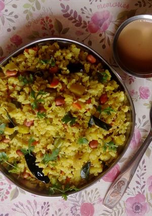 A picture of Vegetable Poha.