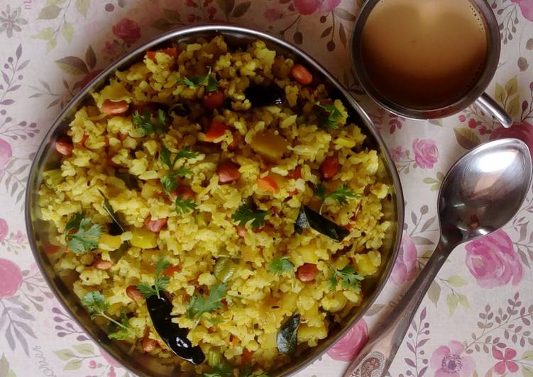Recipe of Favorite Vegetable Poha