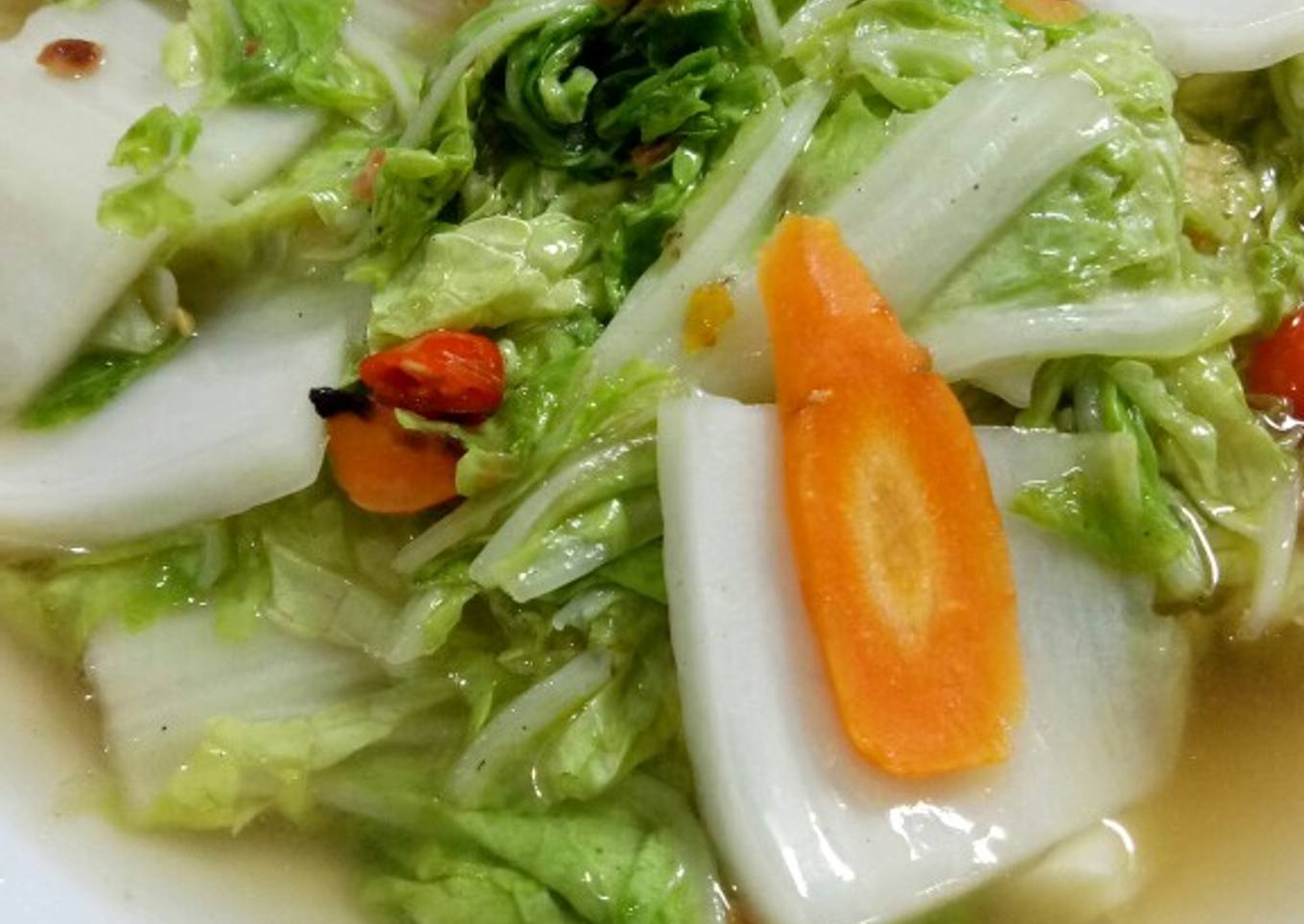 Pek chai /wong bok cha wortel vegetarian