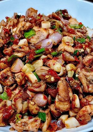 Foto resep Oseng Ayam Cabai Bawang 👍🏼👍🏼👍🏼