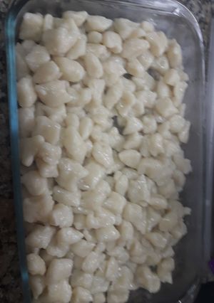 Una foto de Ñoquis económicos