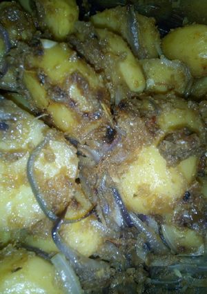 A picture of Potato casserole.