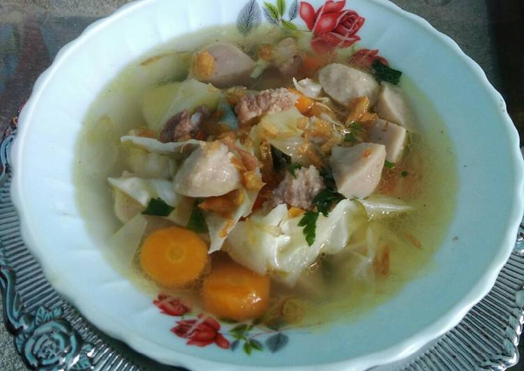 Sup Daging Sayuran