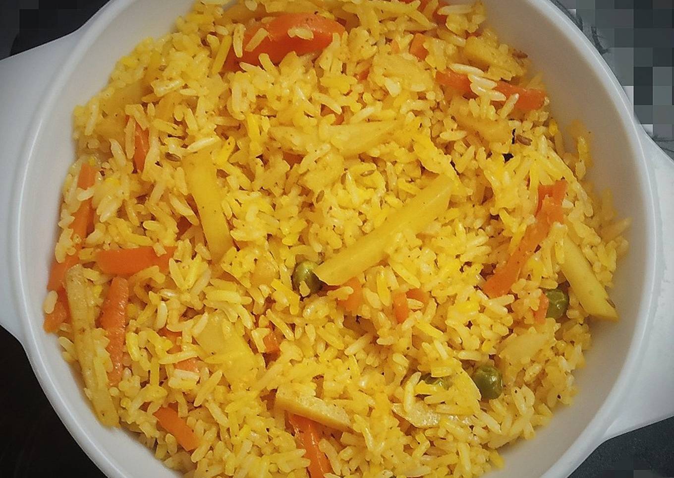 Veg biryani cum pulao