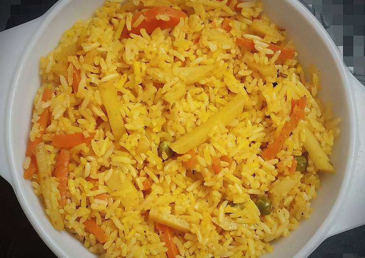 Easiest Way to Prepare Homemade Veg biryani cum pulao