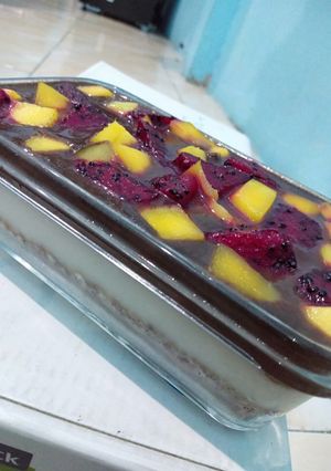 Foto resep Dessert box biskuit lebaran Khong guan