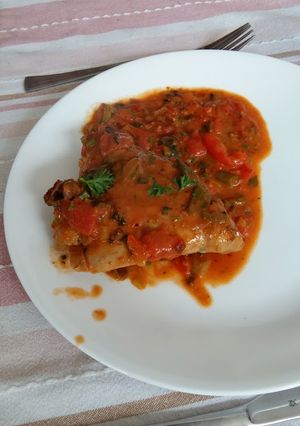 Una foto de Pollo a la Rodrigo