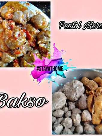 Langkah Mudah untuk Membuat Resep Bakso &amp; pentol mercon 🤤🤯 yang Lezat Sekali Anti Ribet, Uenak Banget