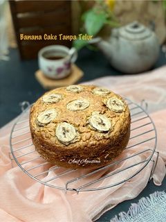 Foto resep Banana Cake Tanpa Telur