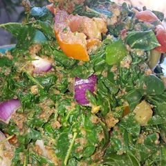 A picture of Moringa salad.