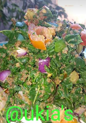 A picture of Moringa salad.