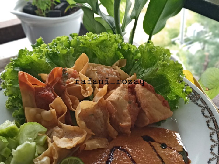 Resep Batagor ikan tengiri kulit pangsit, Menggugah Selera