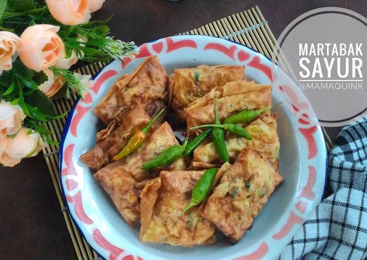 Bagaimana Membuat Martabak sayur yang Lezat Sekali