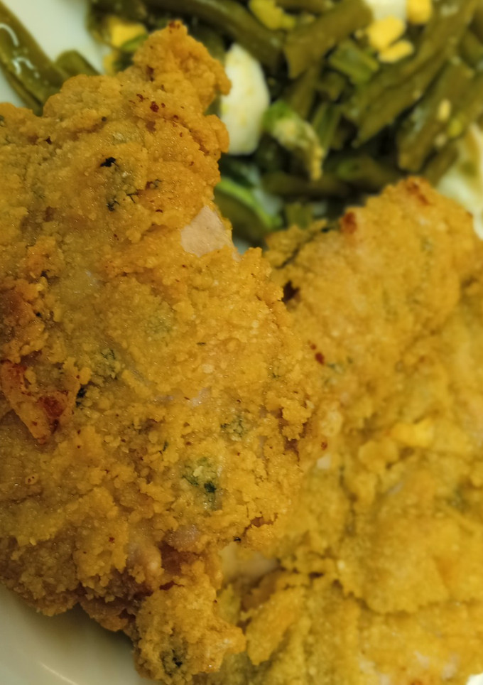 Una foto de Milanesa de molleja