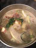Sopa de sobre de res