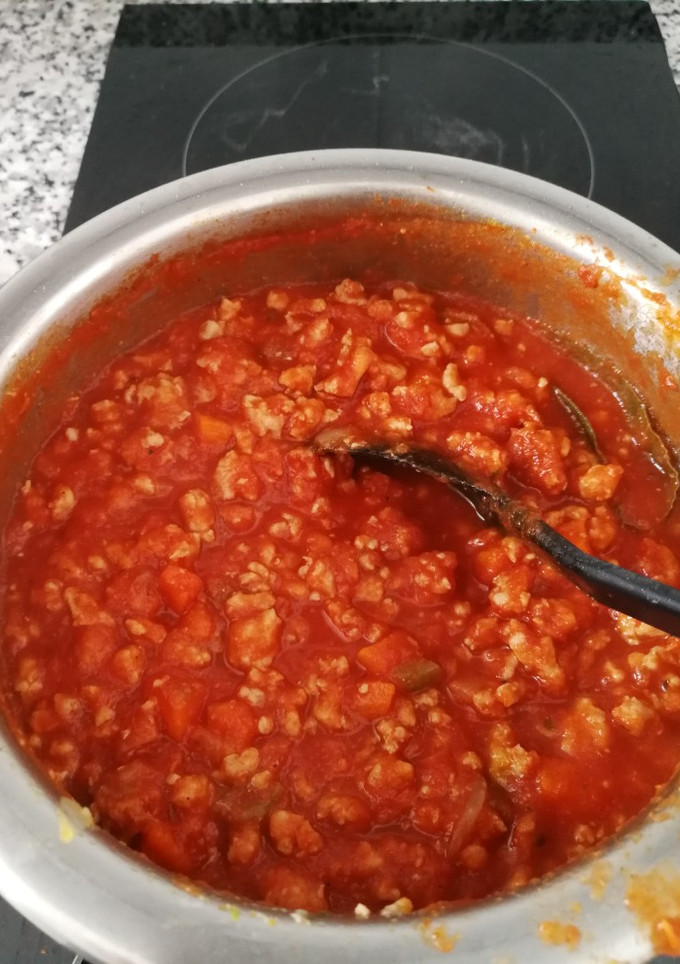 Una foto de Bolognesa