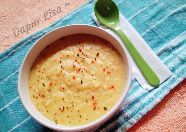 Easiest Way to Cook Tasty Soup cream JATANG (JAgung kenTANG)