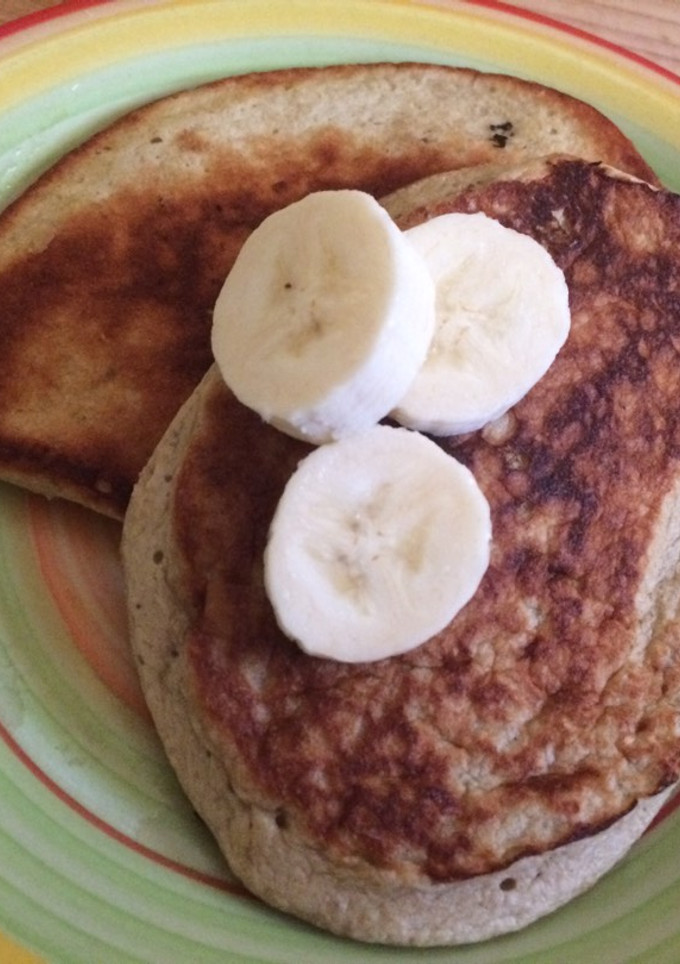 Una foto de Tortillas de plátano 🍌 y avena