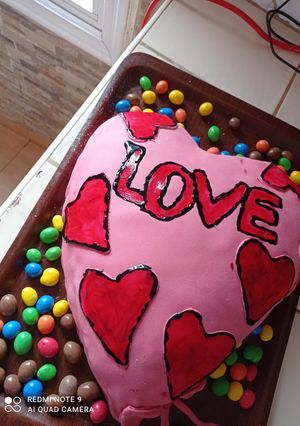 Una foto de Tarta San Valentín