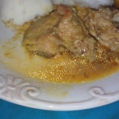 A picture of Simple chicken curry.