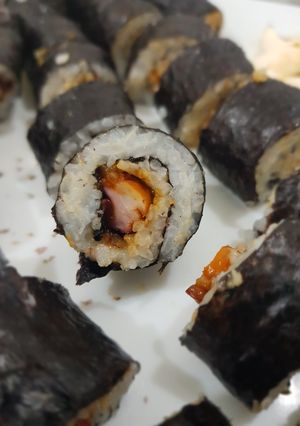 Foto resep Sushi octopus