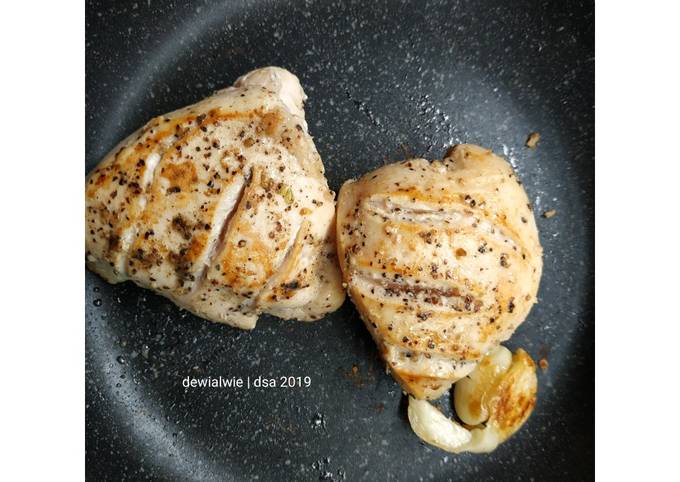 Chicken grill black pepper