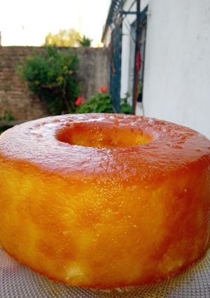 Una foto de Budín de pan