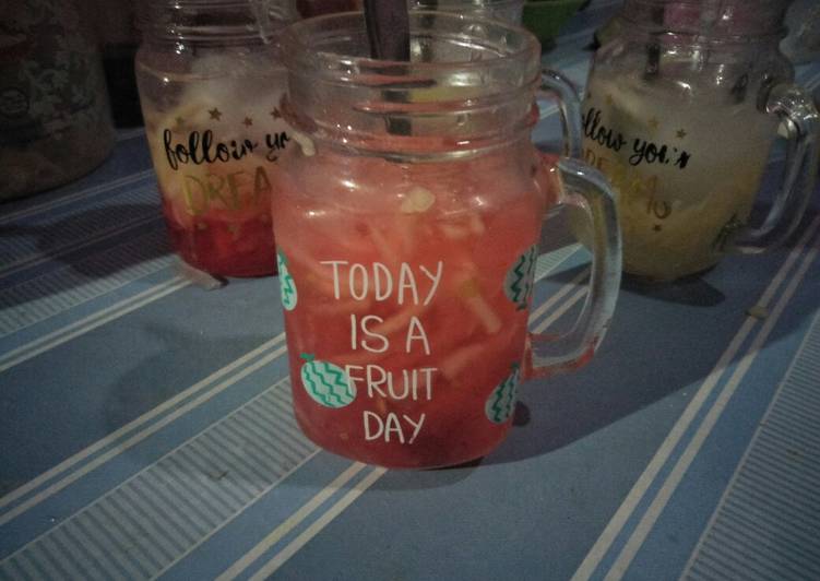 Resep Es timun suri &amp; nutrijel kelapa muda #siapramadan, Lezat