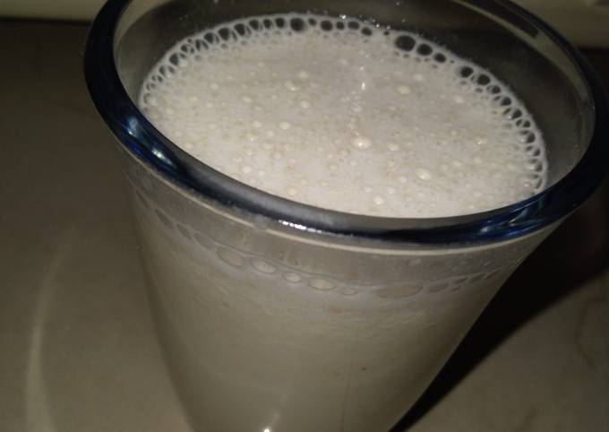 Receta de Agua de Avena con Manzana