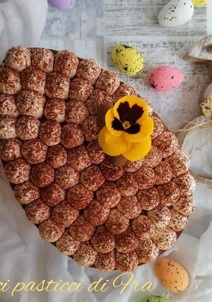 Foto di Uovo di Pasqua farcito al caffè