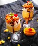 Eggless Mango Mousse Dessert