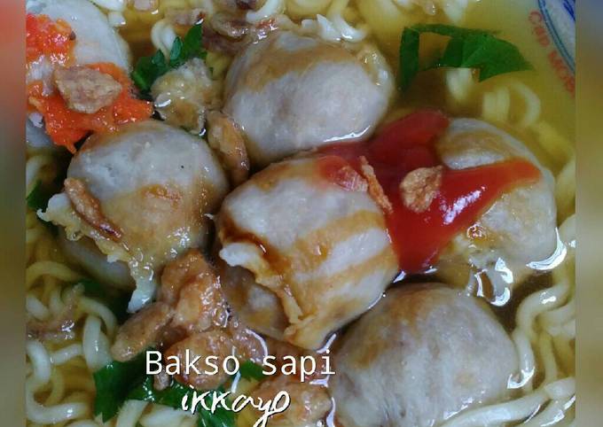 Resep Bakso Sapi Kitaberbagi Oleh Ikayohanaelyta Cookpad