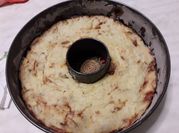 Una foto di ricetta con fiocchi di riso