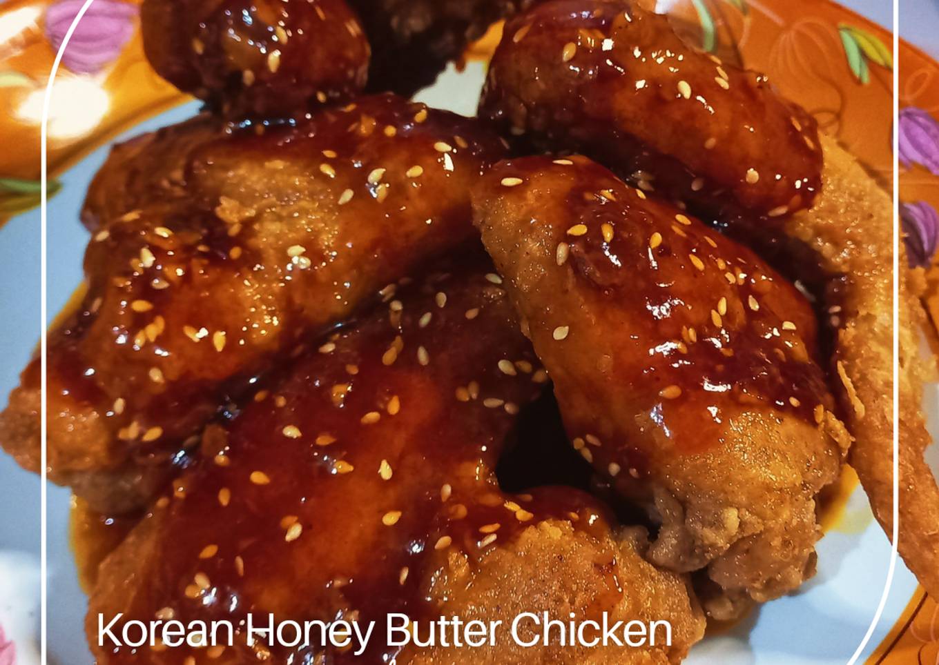 Korean Honey Butter Chicken