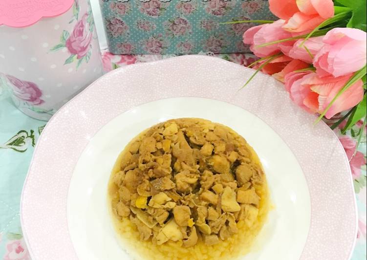 Resep Nasi Tim Ayam  Simple oleh Mey Chen Cookpad