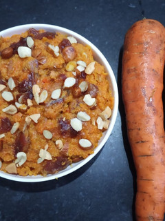 A picture of Carrot & Dates Halwa.