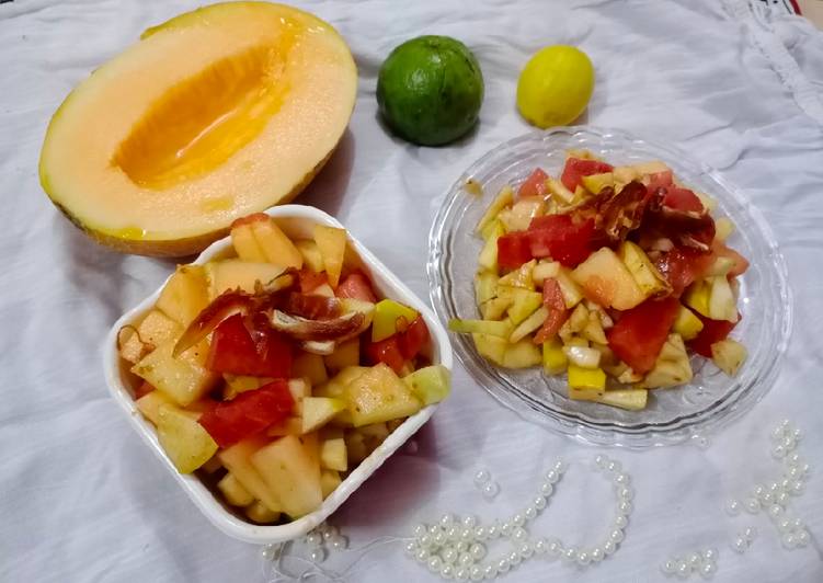 Recipe of Ultimate Anarkali fruit chaat