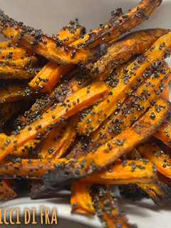 Foto di Stick di carote speziate al forno