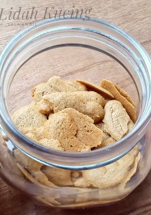 Foto resep Lidah kucing kopi (tanpa cetakan, renyah,no ribet)