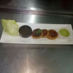 A picture of Dahi ke kebab.