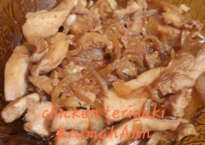 Chicken Teriyaki (Recook mba Rika Shears)