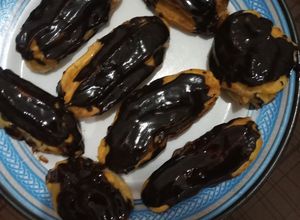 صورة لوصفة الاكلير 😊❤✨