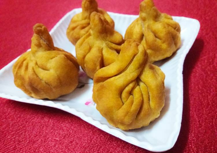 Fried Coconut Modak Talniche Modak